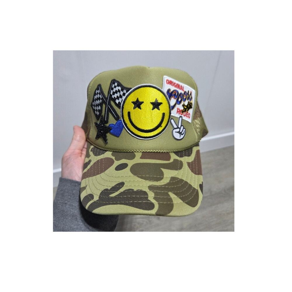 OTTO Collection Custom Original Coors Rodeo Patch Camo Trucker Hat